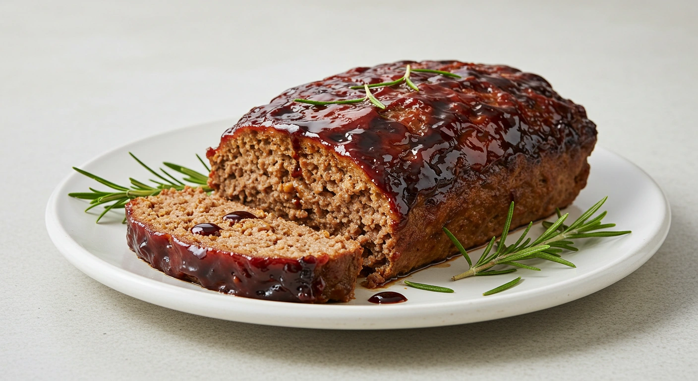 Easy and Delicious Balsamic Glazed Meatloaf